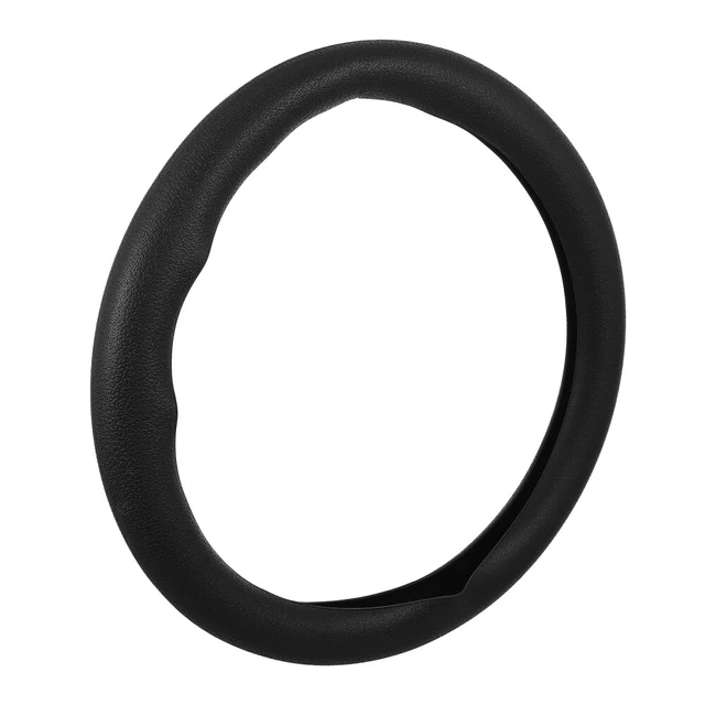 Alimentazione auto protezione silicone coperchio volante veicolo texture pelle