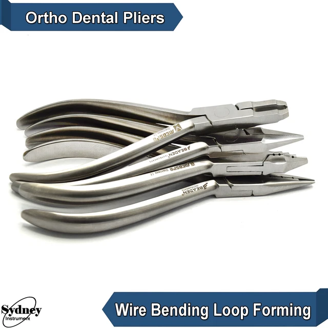 Wire Loop Instrument DENTAL LOOP FORMING Pliers Wire Bending Clasp Bend Tooth Braces ...