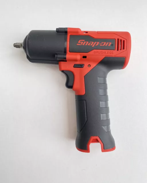 Snap On 14.4v 1/4" MicroLithium Cordless Brushless Impact Wrench Gun Body CT814