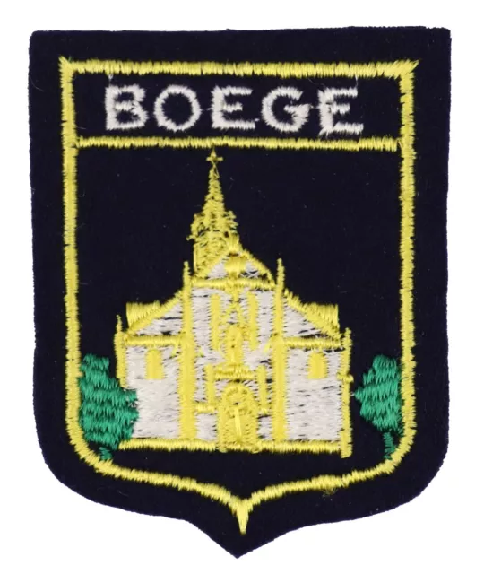 Ecusson brodé ♦ (patch/crest embroidered) ♦ Boege