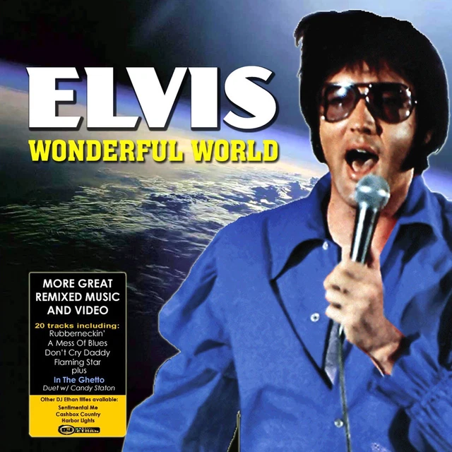 ELVIS PRESLEY Wonderful World Limited CD DJE COLLECTION (Remixes