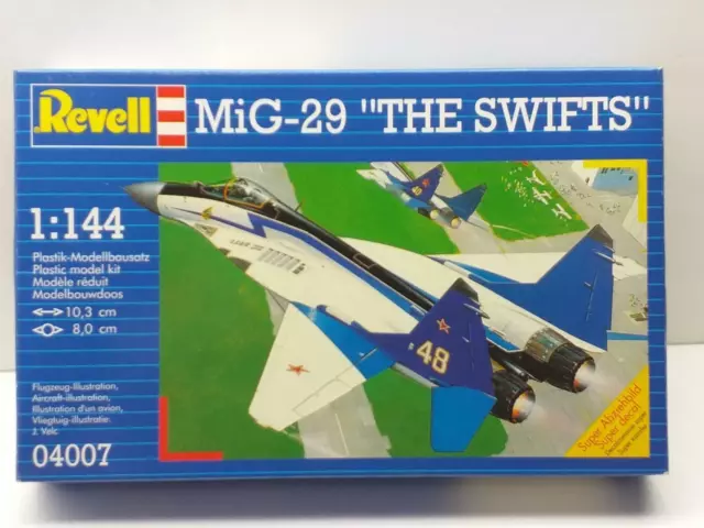 Mig-29 "The Swifts" Plastikmodell 1:144 Revell 04007