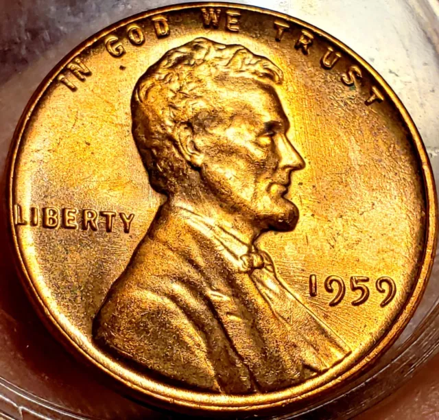 1959  DDO FS-101  DOUBLED DIE OBVERSE     Lincoln Cent "GEM"