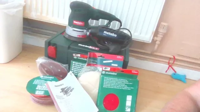 METABO Turbo tec orbital sander