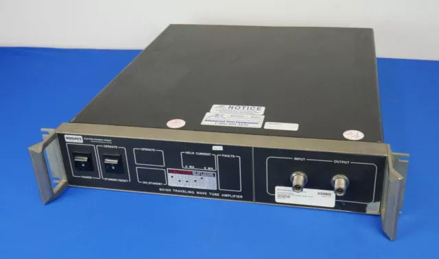 Hughes 8010H07F000 | 6.5-13.5GHz 10W TWT Amplifier Opt. F