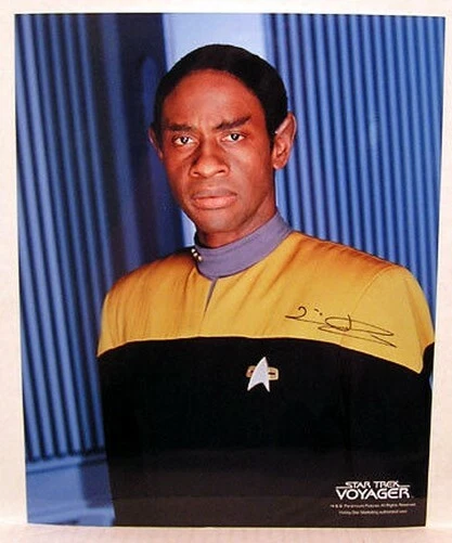Tim Russ Tuvok Star Trek Voyager Autografo