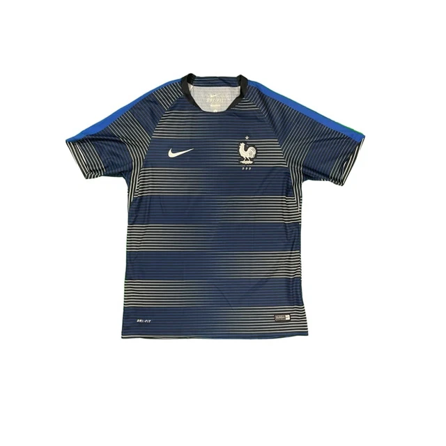 Maillot football vintage Equipe de France #7 RIbery extérieur