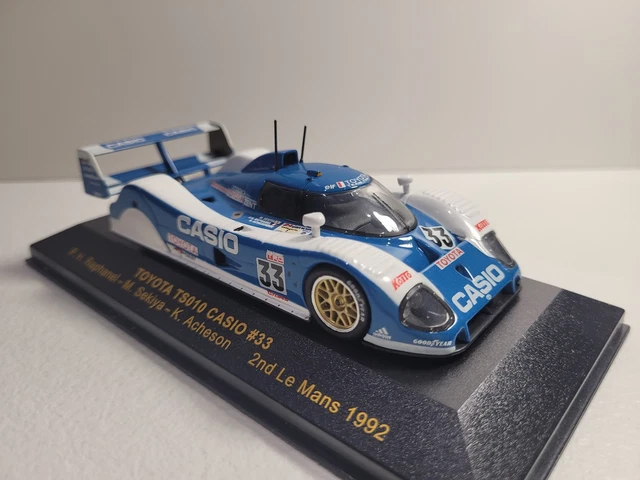 Modèle Réduit IXO 1/43 – Toyota TS010 #37 – 24H Du Mans 1992 – Neuf Avec Fascicule
