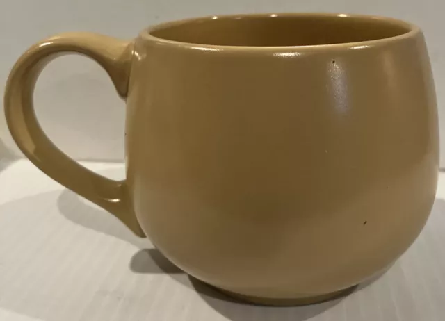 Dansk "Studio LM Gold - Liora Manne" Breakfast Cup / Mug 3 3/8” tall