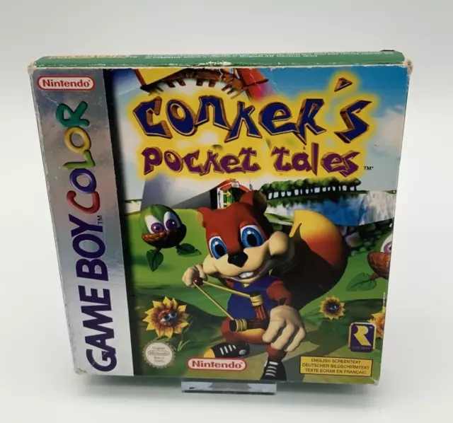 Conkers Pocket Tales • Nintendo Game Boy Color GBC Komplett • OVP 3