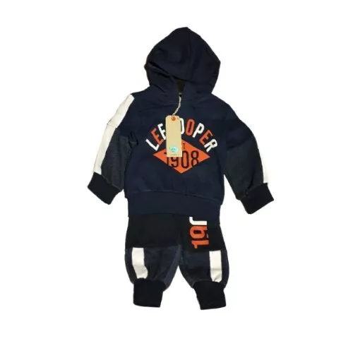 Jogging pour bébé garçon Lee Cooper couleur bleu marine du 3 au 18 mois neuf