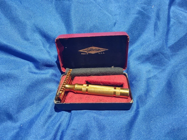 1930's Era Gillette  Razor w Case