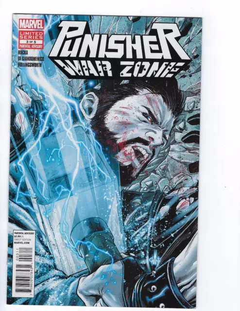 Punisher War Zone # 3 of 5 (2012)  Marvel NM-  Daredevil Netflix
