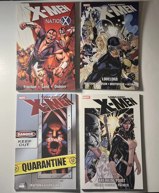 X-Men tpb lot Nation X Lovelorn Quarantine Breaking Point