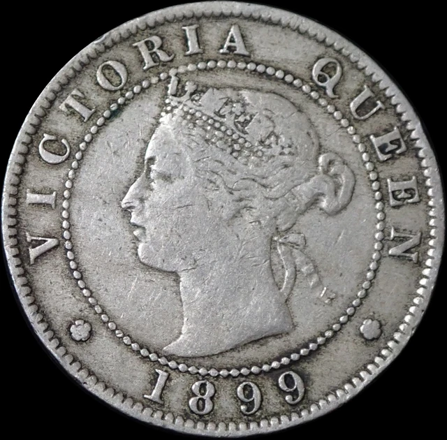 Jamaica Half Penny 1899 Victoria Coin WCA 6004