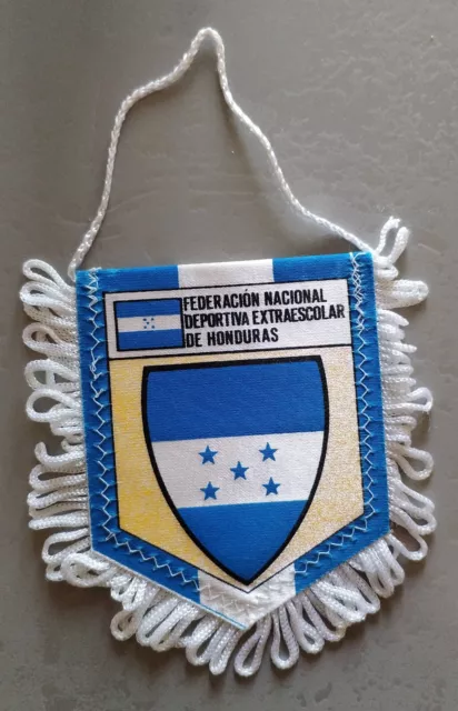 Fanion Vintage Football Honduras Federation Pays