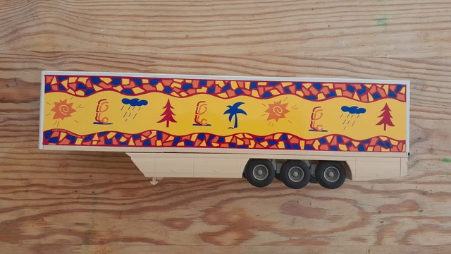 ELIGOR SURBER CAMION RENAULT R REMORQUE FRIGORIFIQUE PUB