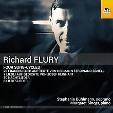 BUHLMANN/SINGER - FLURY - FOUR SONG-CYCLES - New CD - J1398z