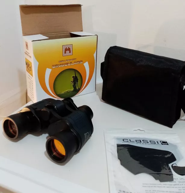 60X60 Long Range Binoculars  High Power Telescopic Day Vision