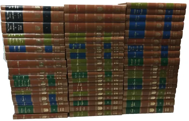 1952 BRITANNICA Great Books of the Western World Complete 54 Volume Set HARDCOVE