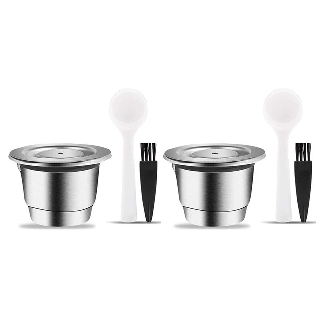 2X Capsule Espresso Ricaricabili Riutilizzabili EspressoA3N9