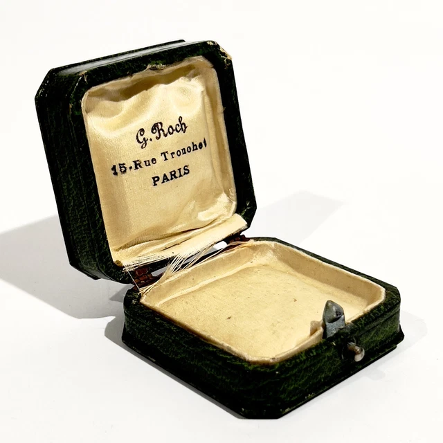 Coffret Écrin Bijou Marron Gainé Cuir - Pour Bague, Bracelet, Boucles D'Oreilles - 6 Compartiments