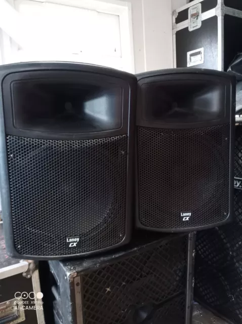 Laney CX15 PA Speakers / monitors x 2 (500w)