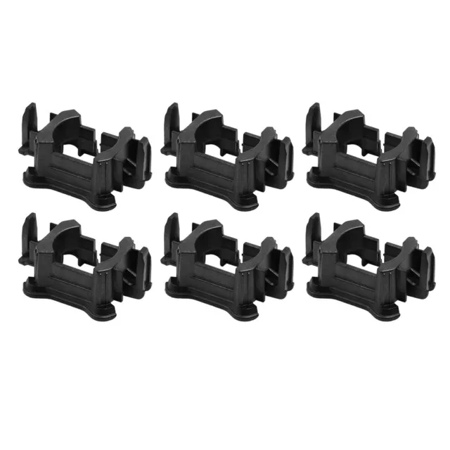 6Pcs Soporte Adaptador Zócalo de Luz HID Plástico para Fpara ARO para Coche 508