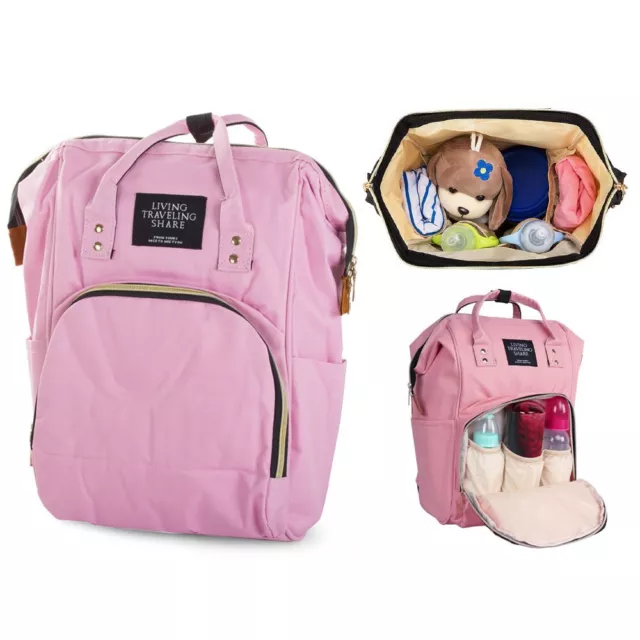 Backpack for Parents & Mothers for Baby Bottles & Baby Diapers & Accessories Pin