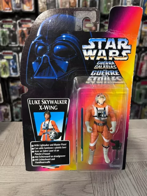 Star Wars - Power of the Force 2 - Luke Skywalker X-Wing (Red Trilogo Card)