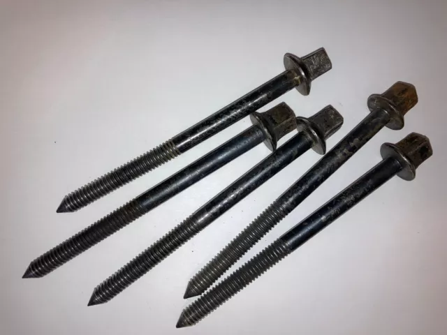 Antique 6” Bed Bolts - Set of 5