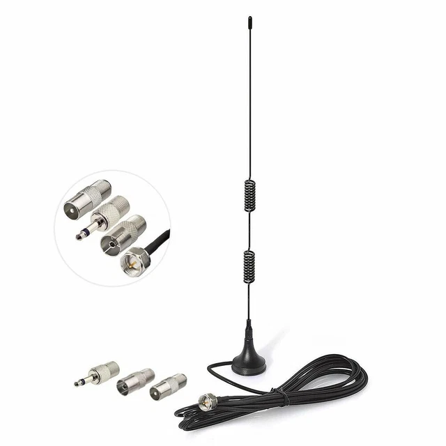 1 Set DAB FM Antenna Magnetic FM Radio Antenna For Indoor Digital Audio