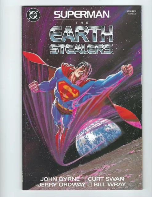 Superman the Earth Stealers TPB 1988 Unread NM John Byrne Combine Shipping