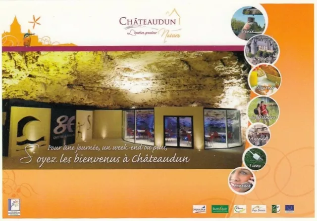 Carte postale - Chateaudun - Grottes du Foulon
