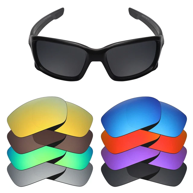hdhut Anti-Scratch Polarized Replacement Lenses for-Oakley Straightlink Sunglass