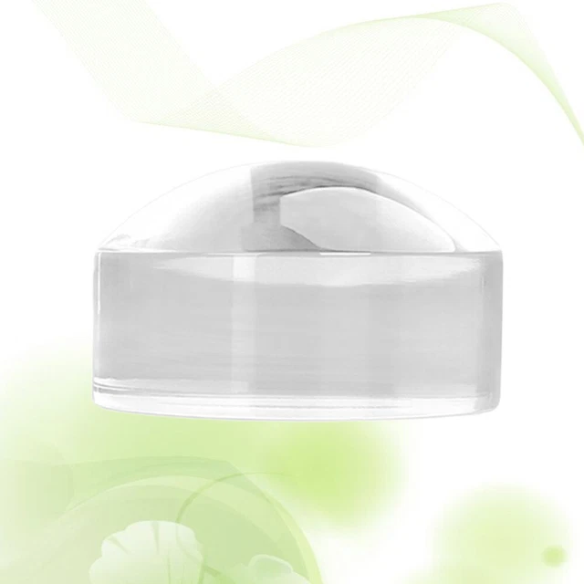 Magnifying Glass Dome 8X Acrylic Optical Magnifier Hemispherical Paperweight