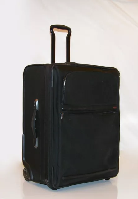 TUMI Alpha Wheeled 24" Expandable Short Trip SuitCase Black - 22024 D4 * Black