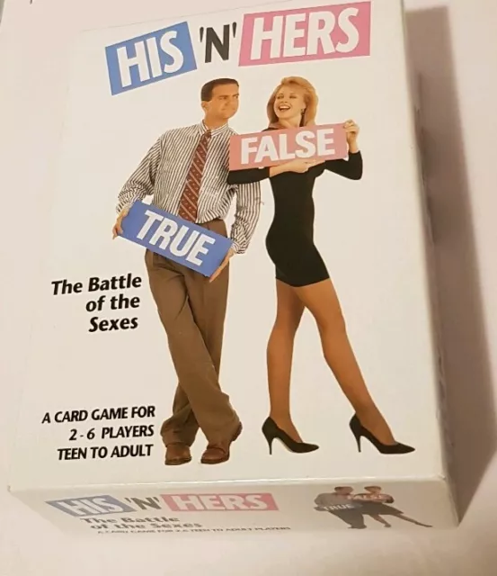 His 'N' Hers - Battle of The Sexes Game by Paul Lamond Games