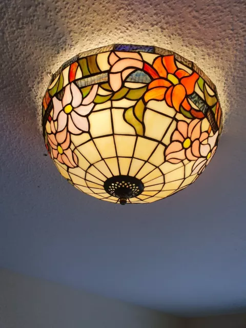 Deckenlampe Tiffany-Stil 42cm