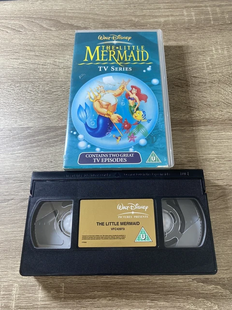 THE LITTLE MERMAID TV Series King Crab/Land Of the Dinosaurs VHS Video