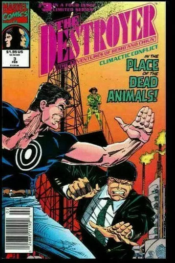Destroyer, The Adventures of Remo and Chiun #3 Marvel Newsstand Feb 1992 (VFNM)