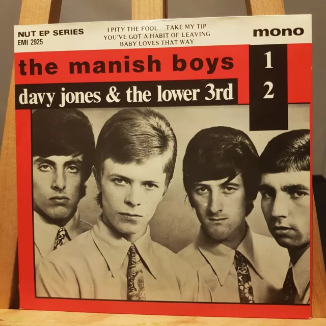 DAVID BOWIE The Manish Boys Davy Jones And The Lower Third EP EMI2925 1979 UK EX