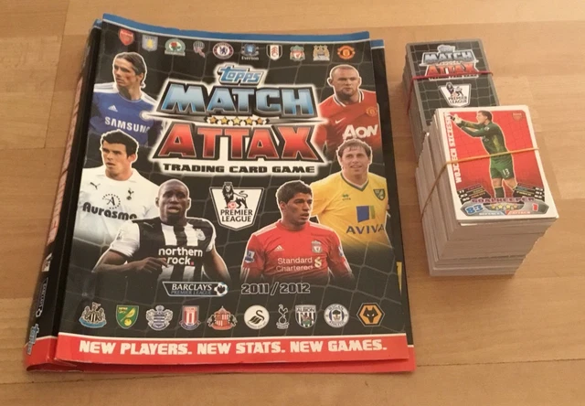 Topps Match Attax 2011/12 Spielerkarten - Beenden Sie Ihre Sammlung Nr. - 251-425