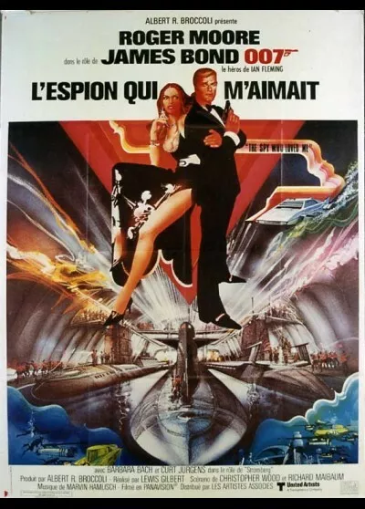 affiche du film ESPION QUI M'AIMAIT (L') 40x60 cm