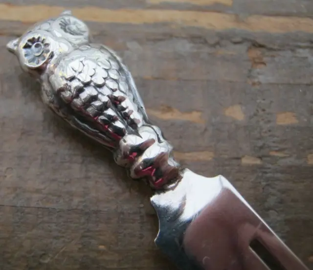 Beautiful Solid Silver 925 Wise Owl Bookmark - After Sampson Mordan