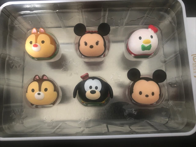 disney Christmas xmas tsum tsum squishies gift tin set Mickey N Minnie / Friends 2