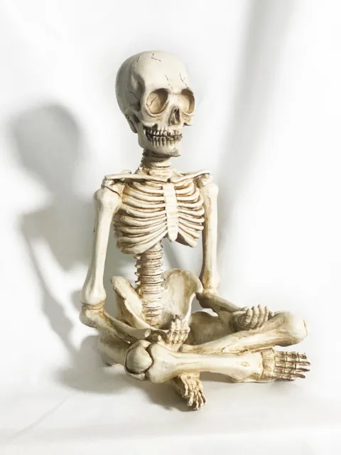 LARGE Skeleton Candle Holder YOGA Halloween for Yankee & Bath & Body Works TCE