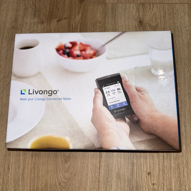 Kit medidor de glucosa en sangre Livongo - NIOB - dispositivo con suministros - envío gratuito