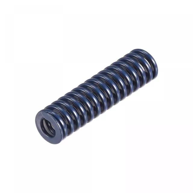 Spring 8mm OD 30mm Long Spiral Stamping Light Compression 3D Printer Blue