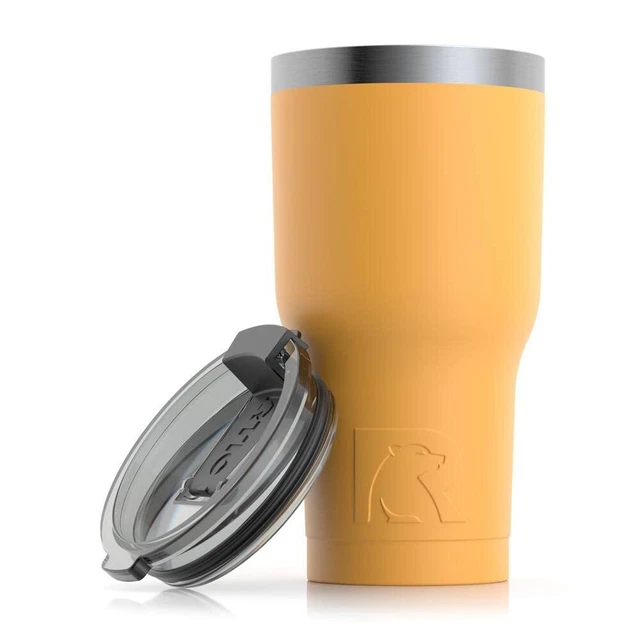 RTIC 20oz Stainless Steel Vacuum-Insulated Tumbler - Blue, Red, Purple, Amber